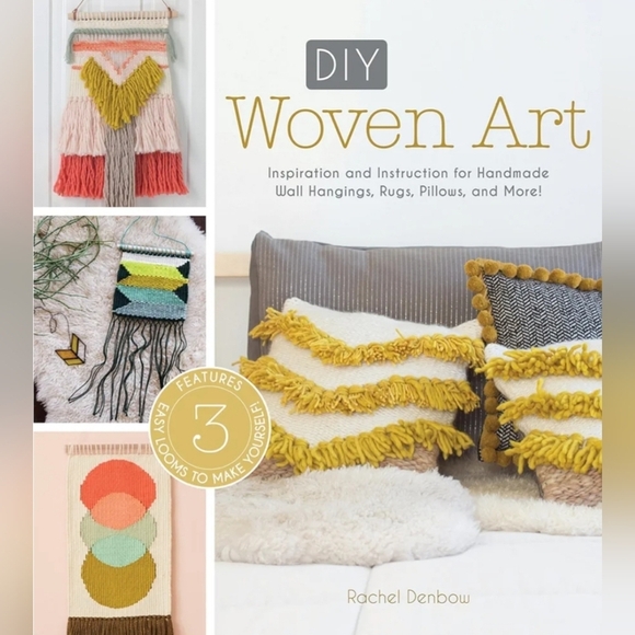 DIY Woven Art: Inspiration and Instruction for Handmade Wall Hangings Paperback - Picture 6 of 13